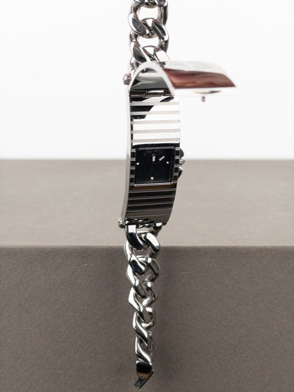 Jean Paul Gaultier 1990s Cuban Link Wrist Watch