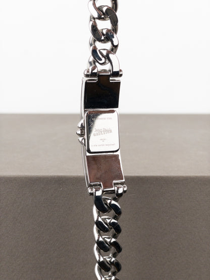 Jean Paul Gaultier 1990s Cuban Link Wrist Watch
