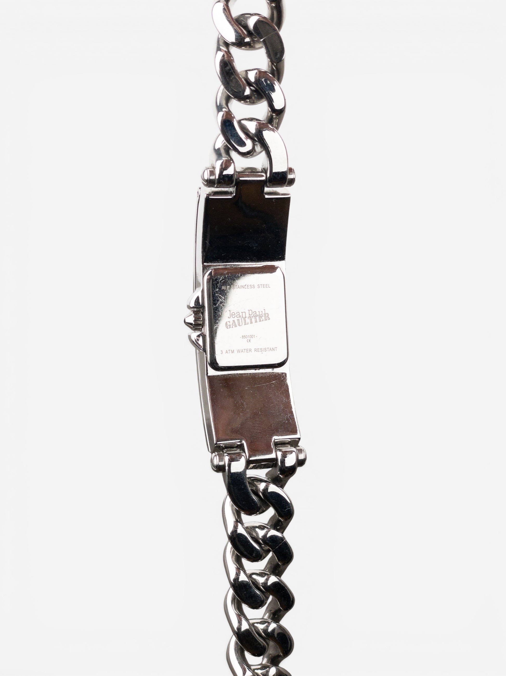 Jean Paul Gaultier 1990s Cuban Link Wrist Watch – photo 7