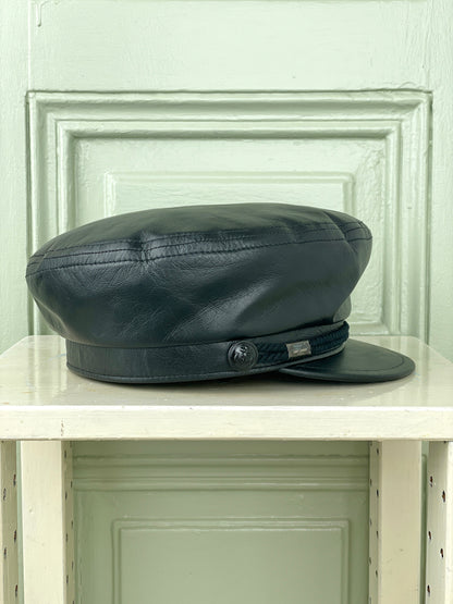 Saint Laurent SS19 Leather Sailor Hat