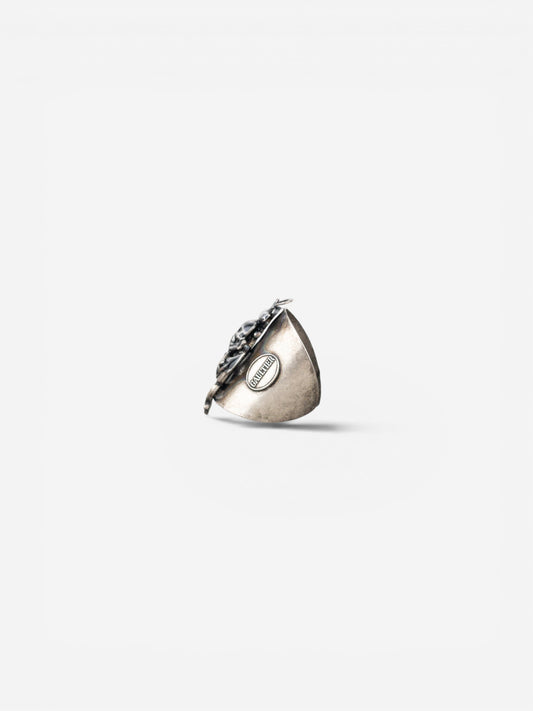 Jean Paul Gaulter AW94 Bronze-Colored Anchor Skull Logo Ring – photo 4