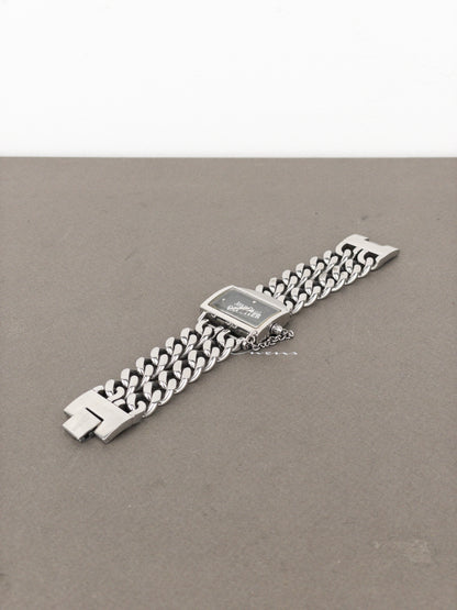 Jean Paul Gaultier 1990s Cuban Bracelet Watch