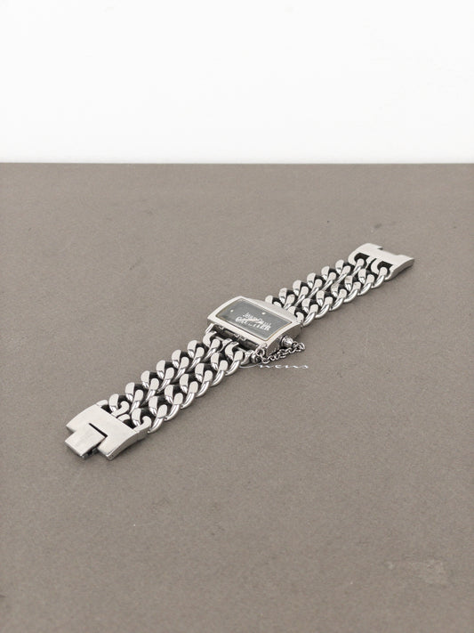 Jean Paul Gaultier 1990s Cuban Bracelet Watch