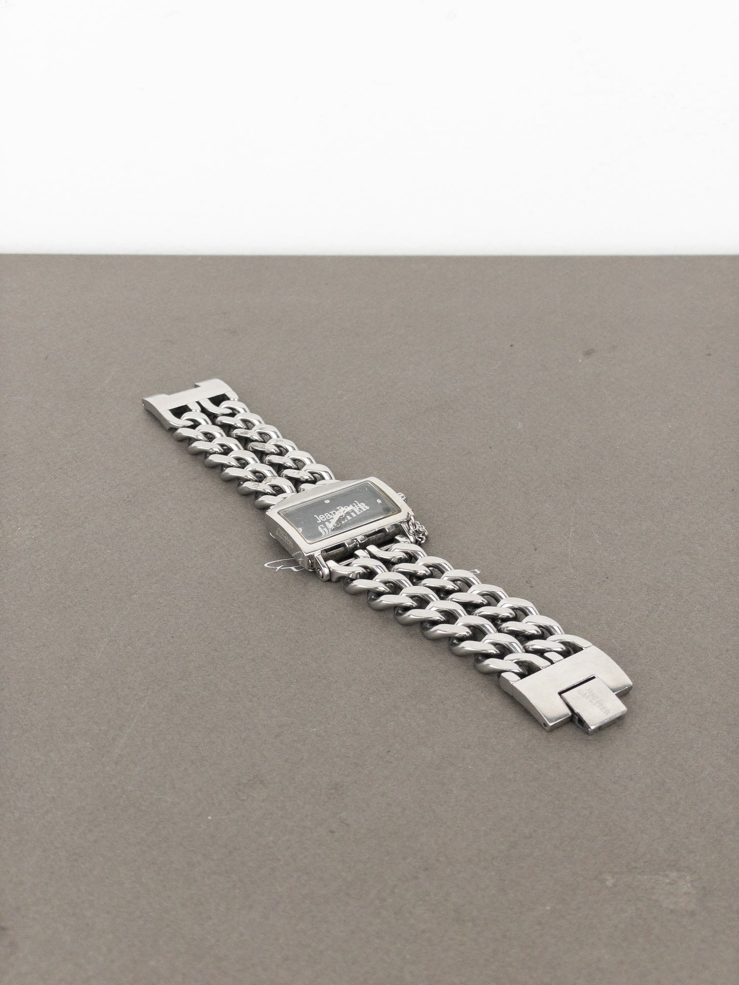 Jean Paul Gaultier 1990s Cuban Bracelet Watch