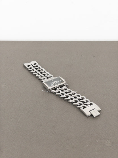 Jean Paul Gaultier 1990s Cuban Bracelet Watch