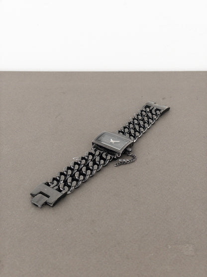 Jean Paul Gaultier 1990s Cuban Bracelet Watch