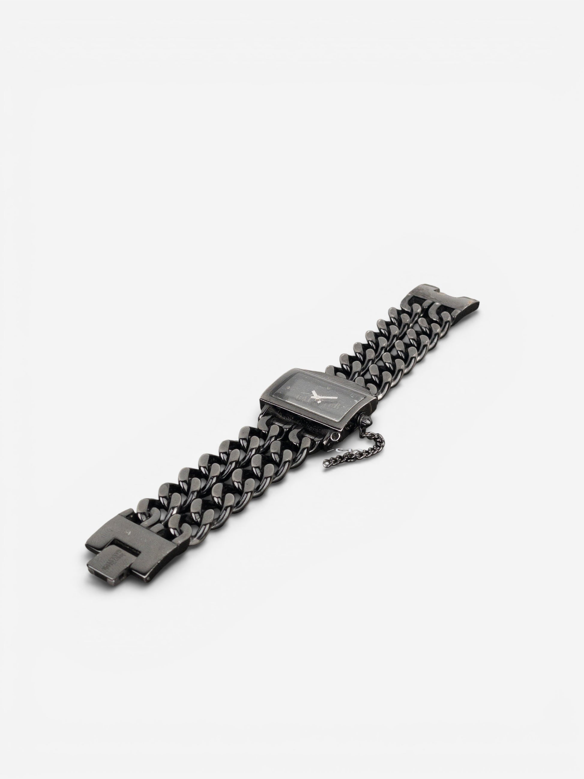 Jean Paul Gaultier 1990s Cuban Bracelet Watch