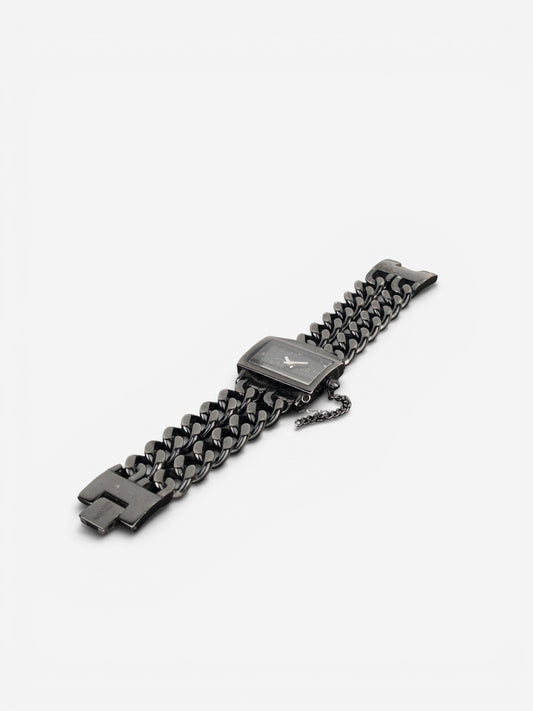 Jean Paul Gaultier 1990s Cuban Bracelet Watch