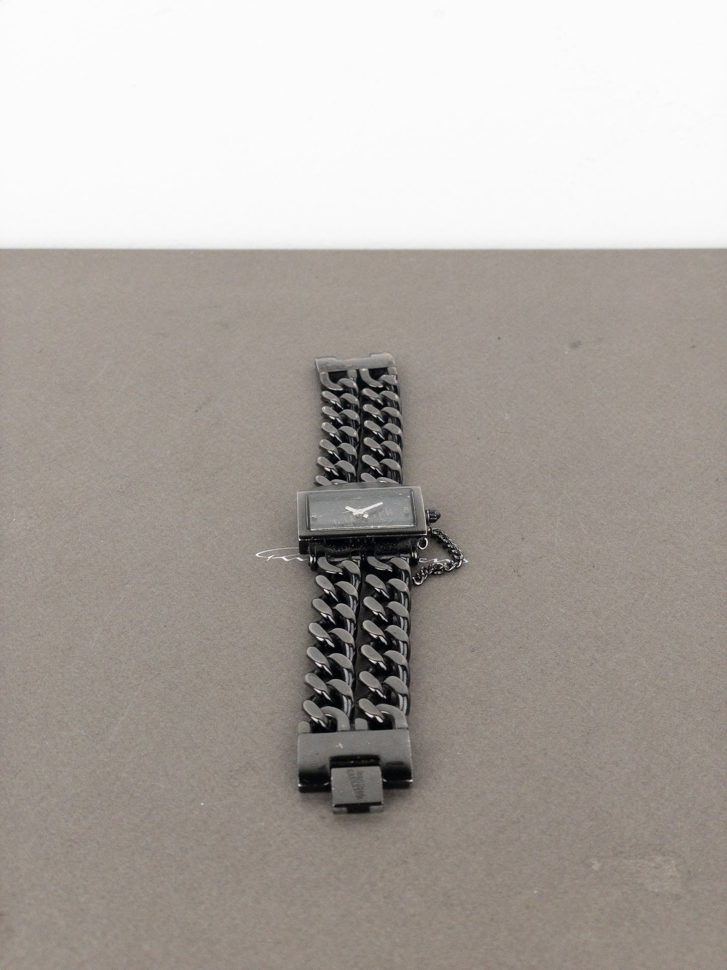 Jean Paul Gaultier 1990s Cuban Bracelet Watch