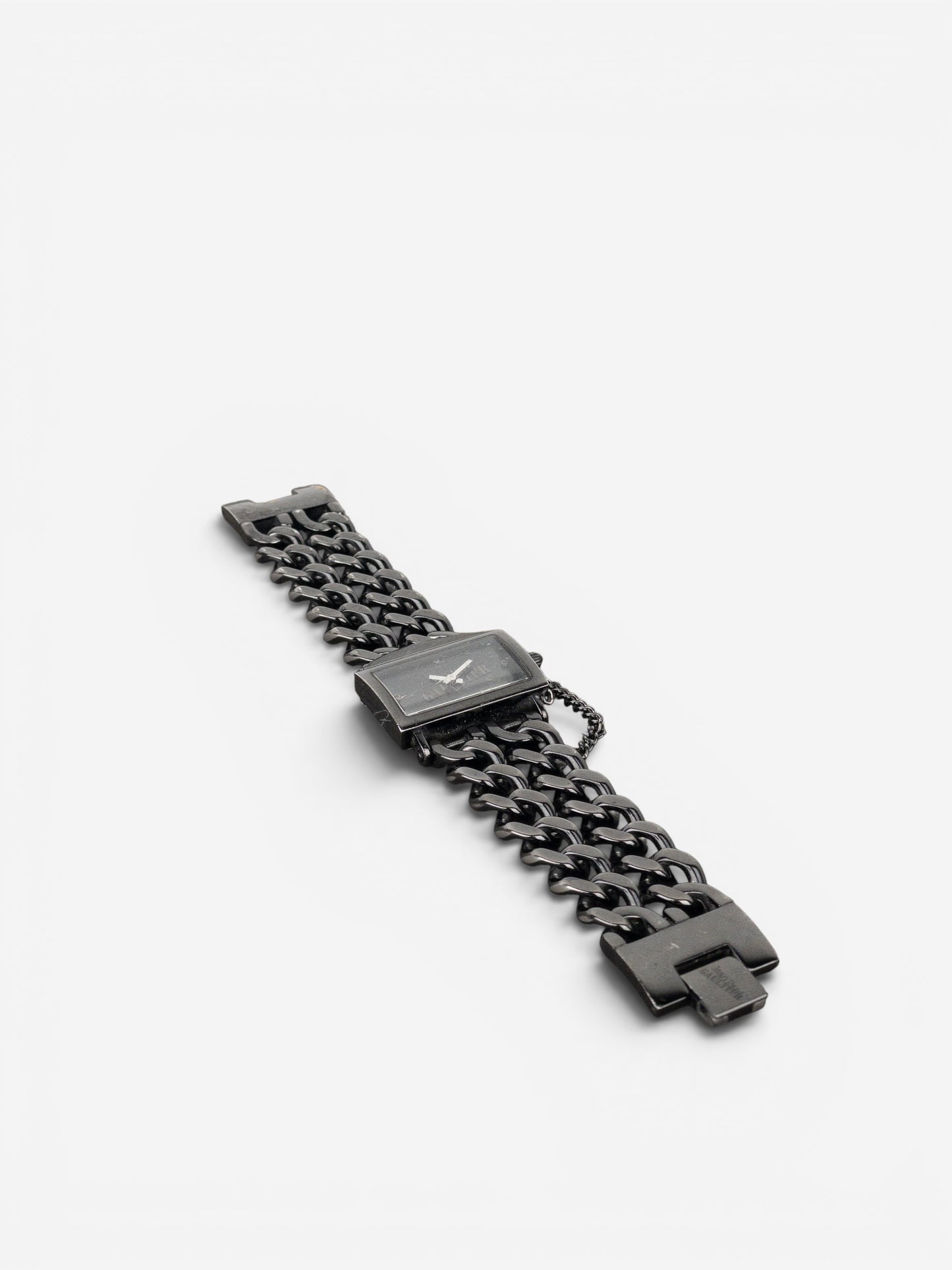 Jean Paul Gaultier 1990s Cuban Bracelet Watch – photo 3