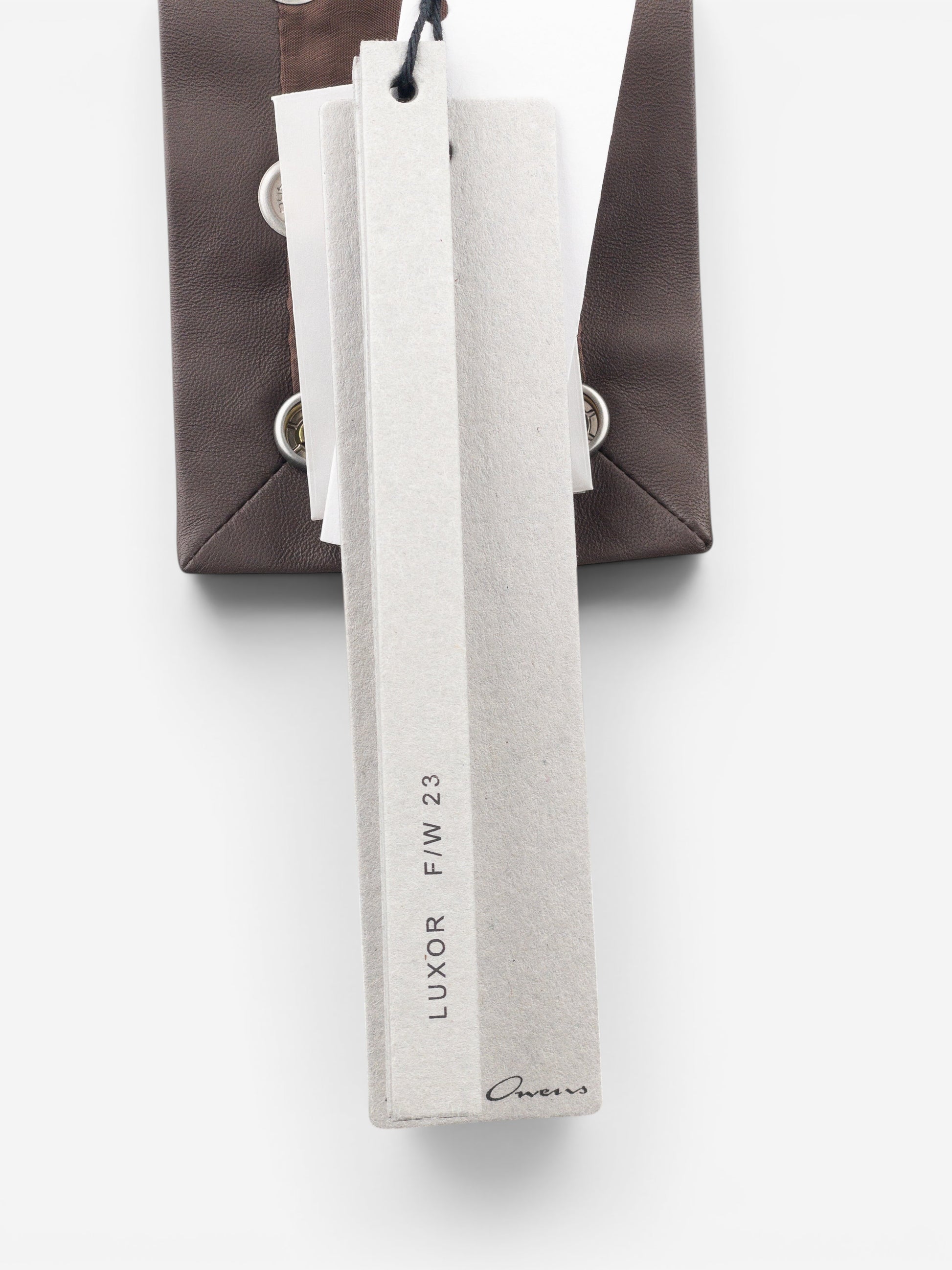 Rick Owens AW23 ‘Luxor’ Studded Leather Choker Necklace – photo 4