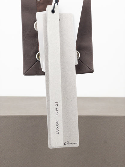 Rick Owens AW23 ‘Luxor’ Studded Leather Choker Necklace