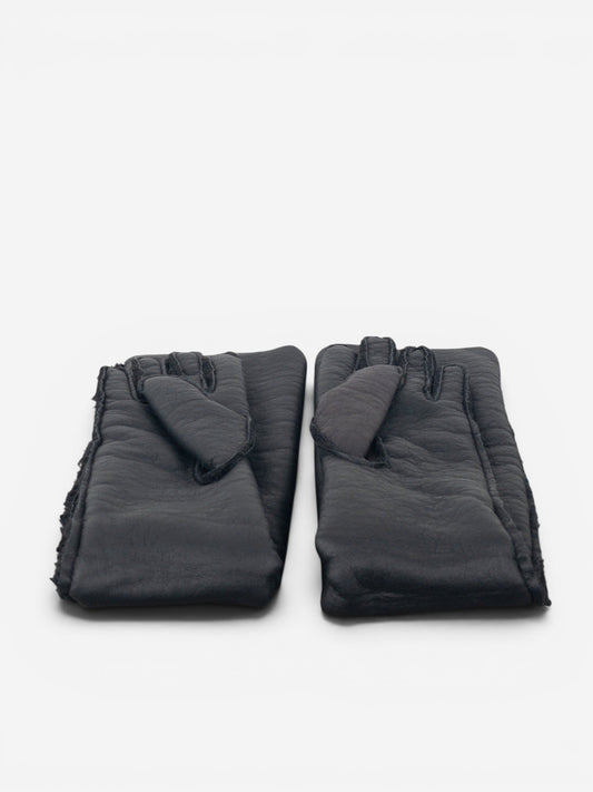 Maison Margiela MM6 Leather Shearling Sleeve Gloves – photo 4