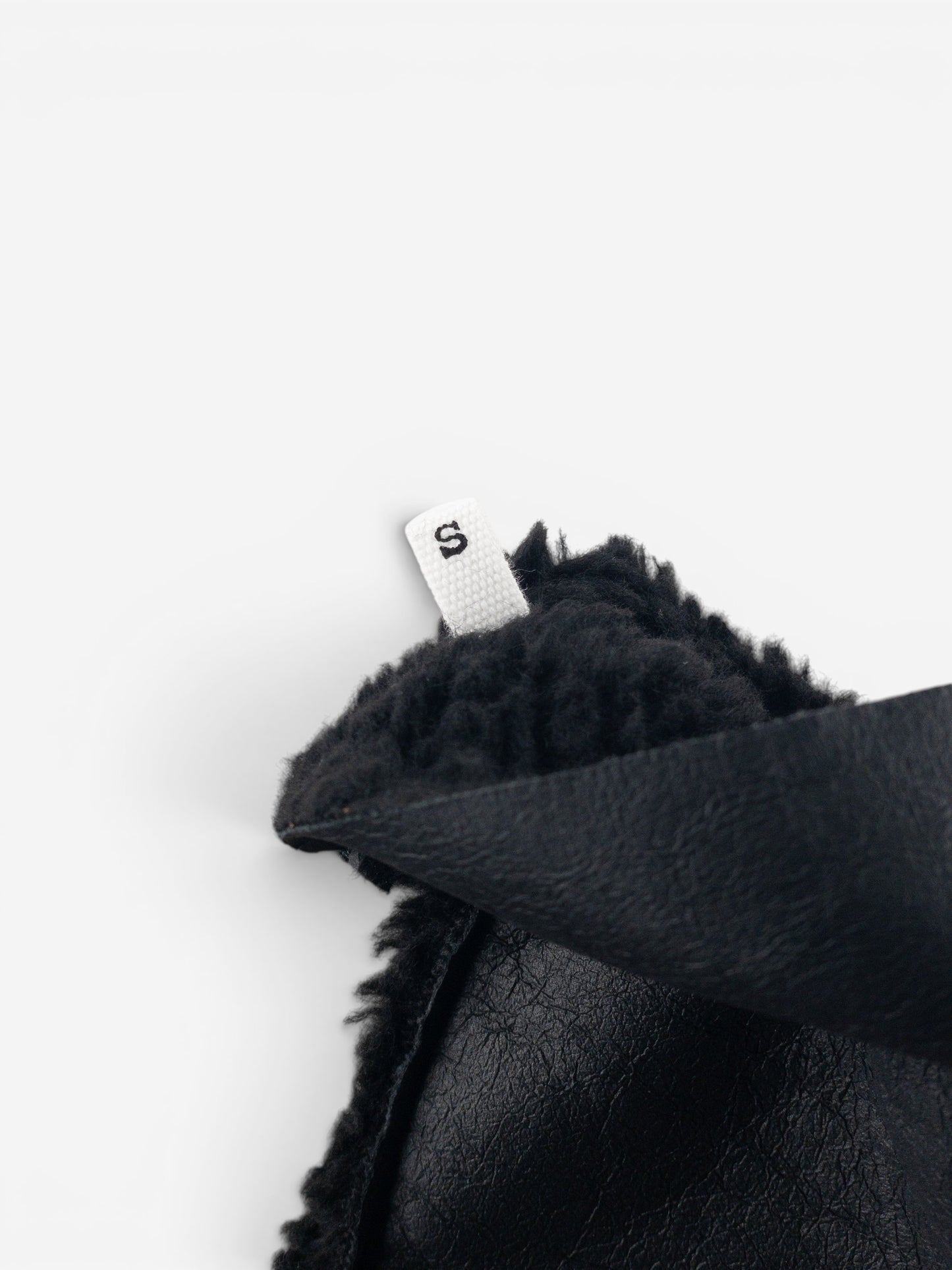 Maison Margiela MM6 Leather Shearling Sleeve Gloves – photo 11