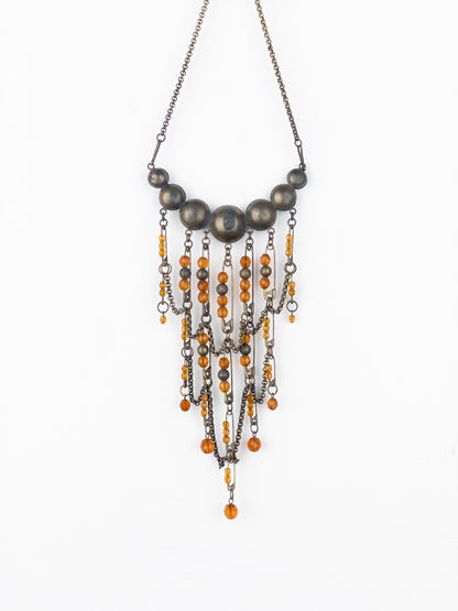 Jean Paul Gaultier 90s Safety Pin Collier Necklace