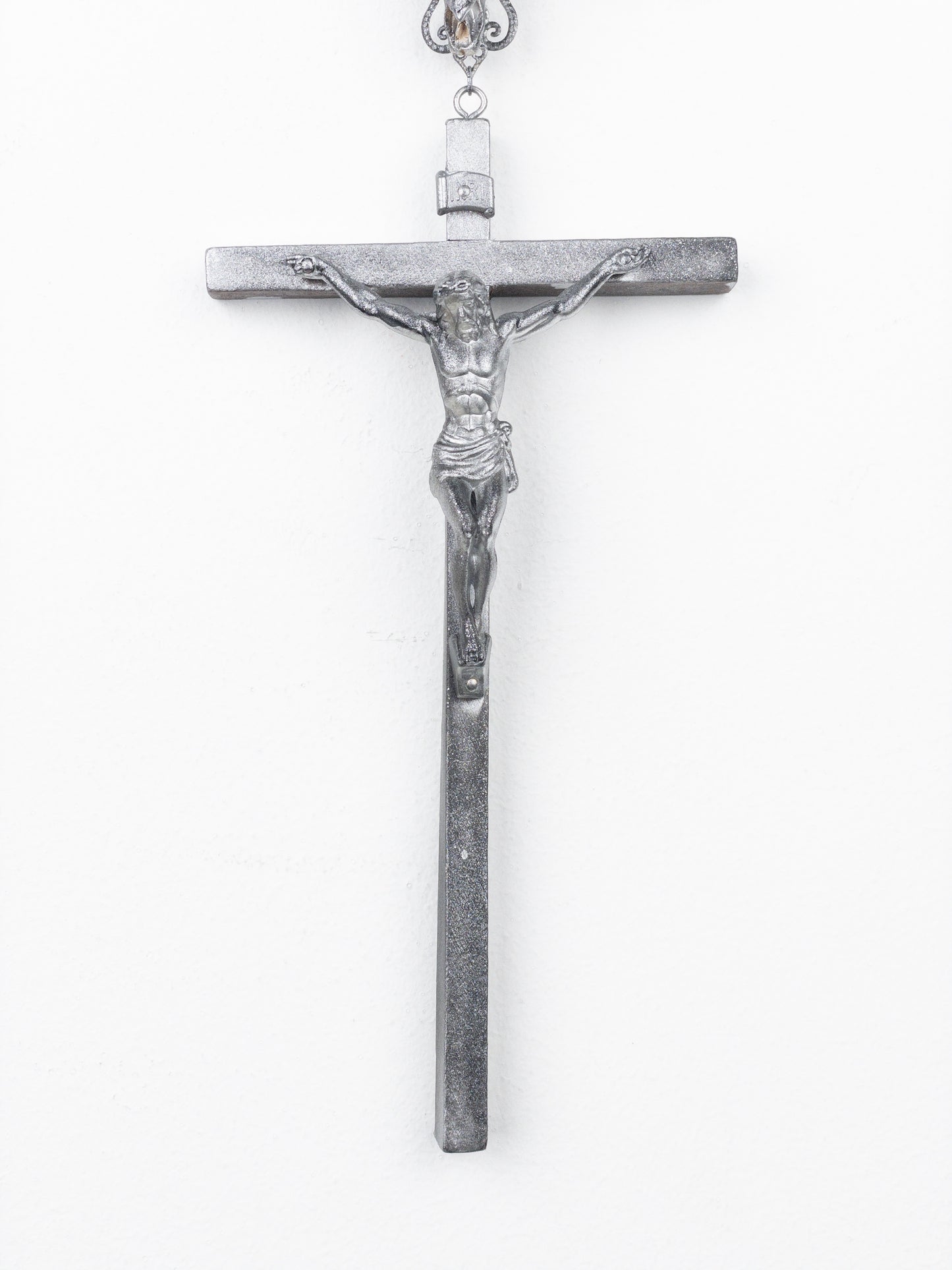 Jean Paul Gaultier AW94 Sample Oversized Cross Bullhead Necklace