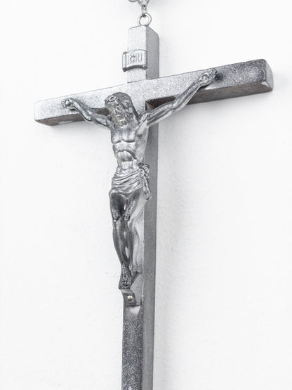 Jean Paul Gaultier AW94 Sample Oversized Cross Bullhead Necklace