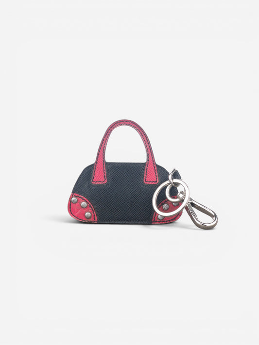 Prada Saffiano Bag Charm Keychain – photo 3
