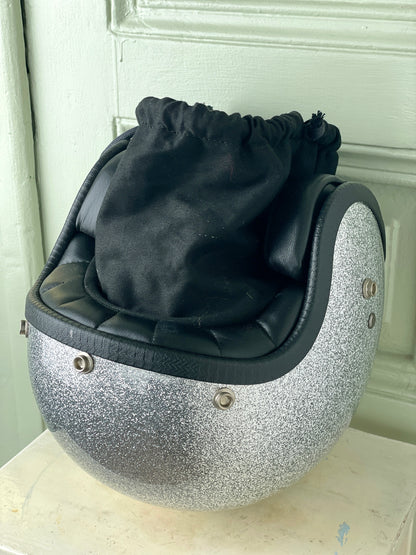 Maison Margiela Glitter Helmet Shoulder Bag