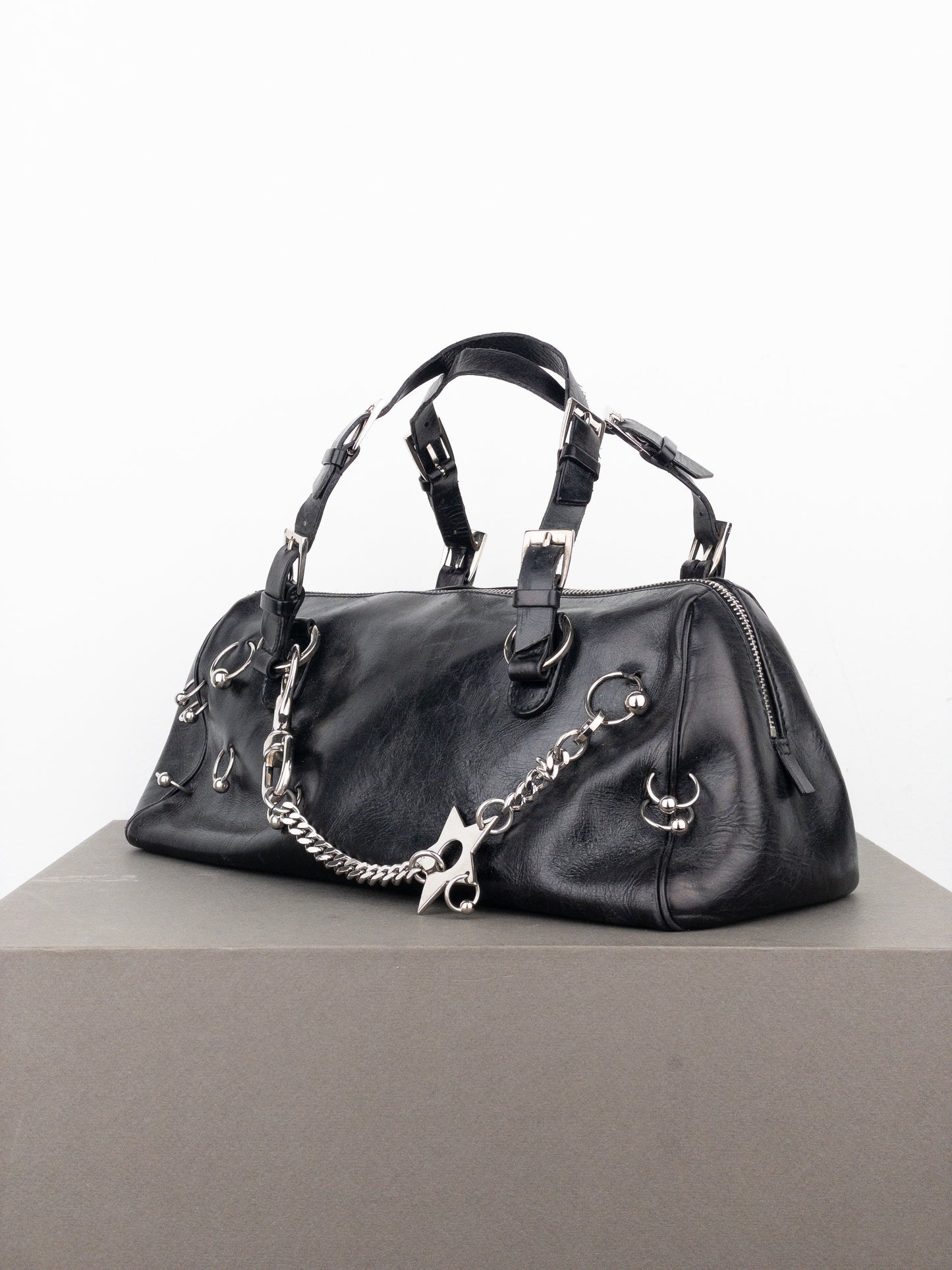 Dior by Galliano SS04 ‘Hardcore Piercing’ Bowling Handbag