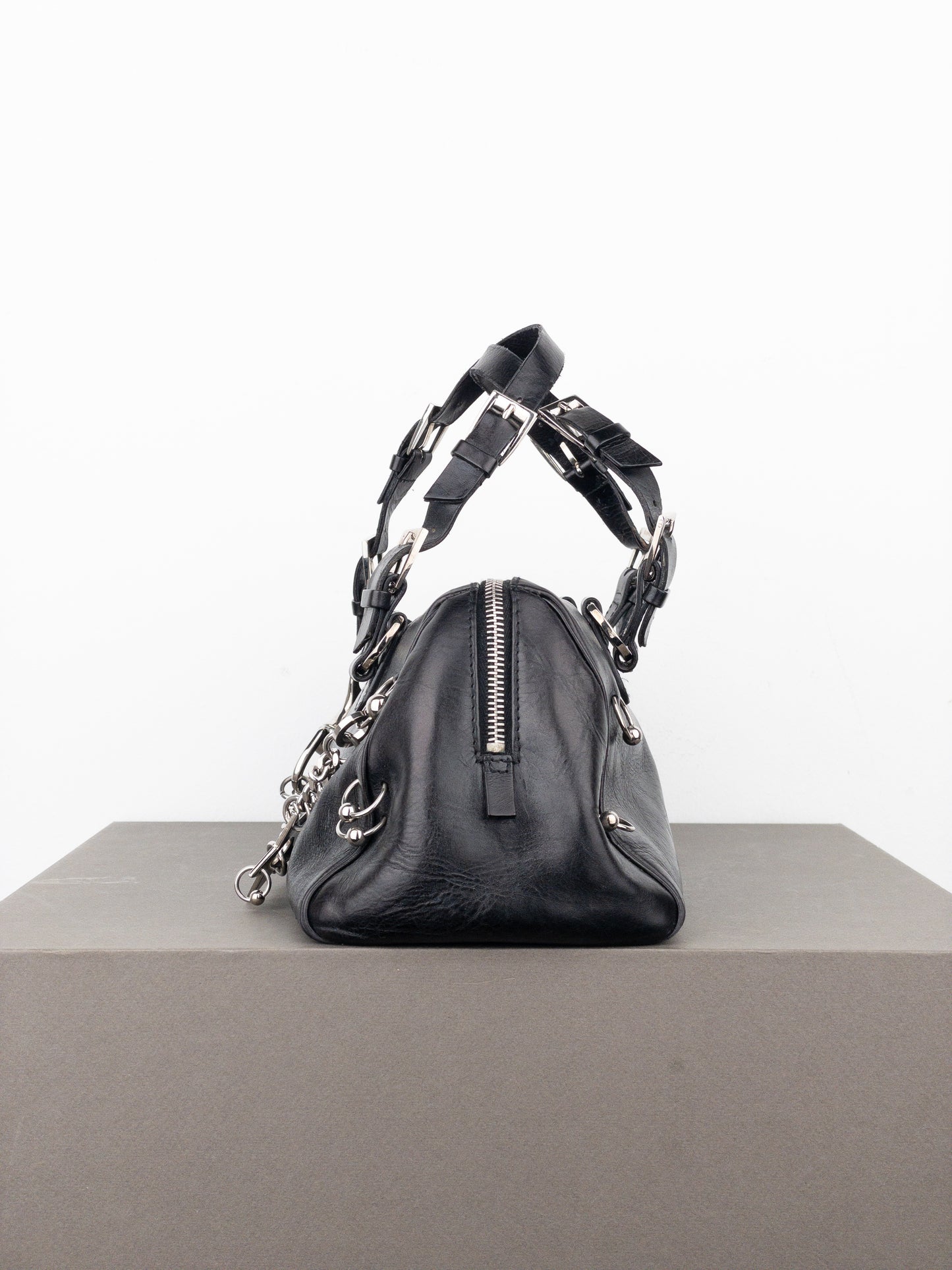 Dior by Galliano SS04 ‘Hardcore Piercing’ Bowling Handbag