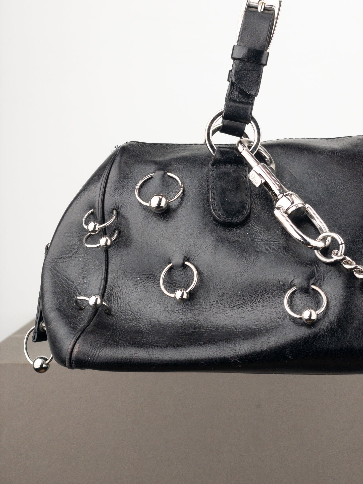 Dior by Galliano SS04 ‘Hardcore Piercing’ Bowling Handbag