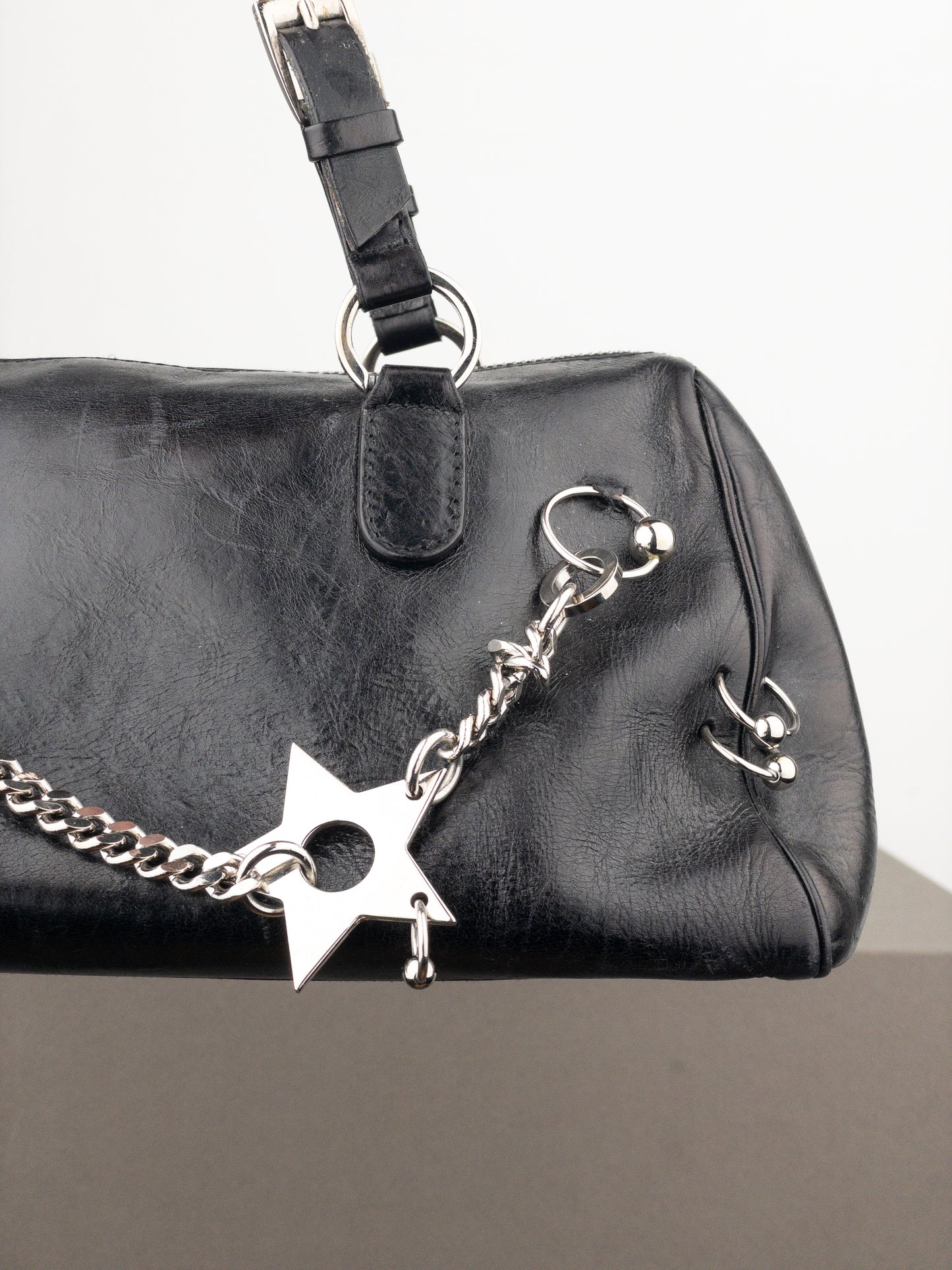 Dior by Galliano SS04 ‘Hardcore Piercing’ Bowling Handbag