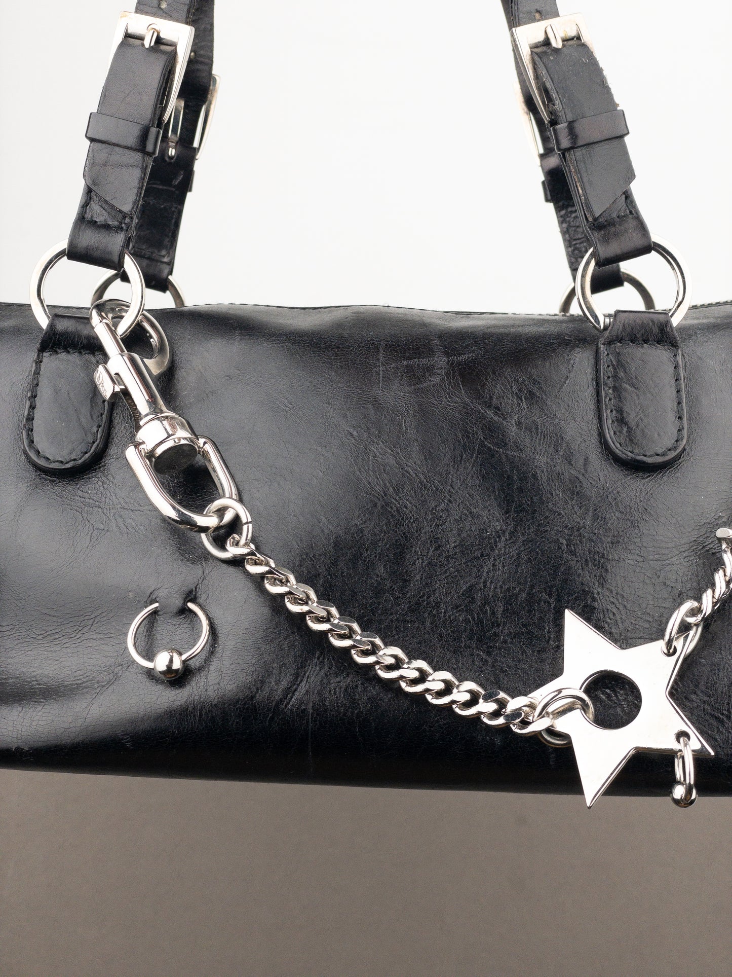Dior by Galliano SS04 ‘Hardcore Piercing’ Bowling Handbag
