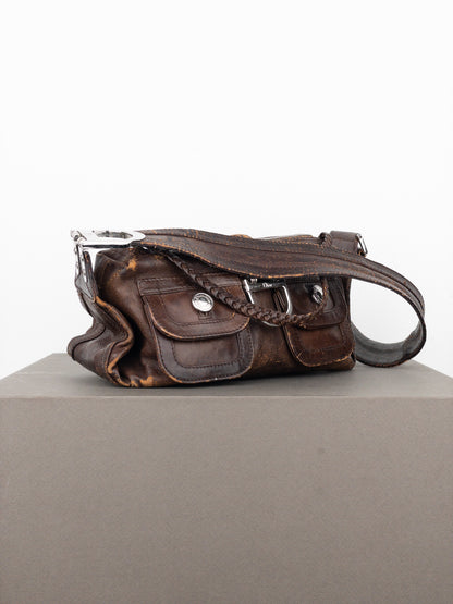 Dior by Galliano 2000s ‘Flight’ Cargo Shoulder Bag