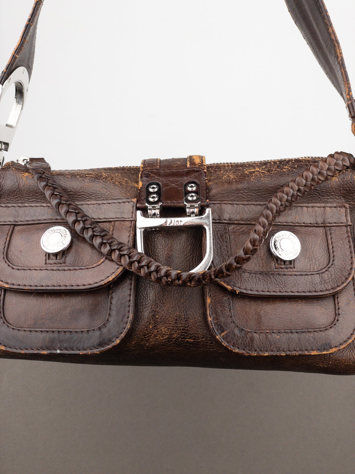 Dior by Galliano 2000s ‘Flight’ Cargo Shoulder Bag