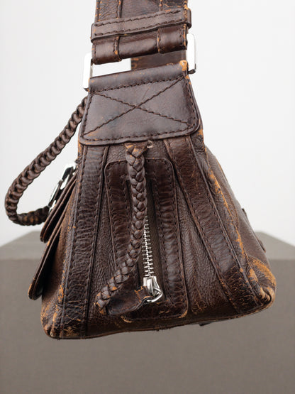 Dior by Galliano 2000s ‘Flight’ Cargo Shoulder Bag