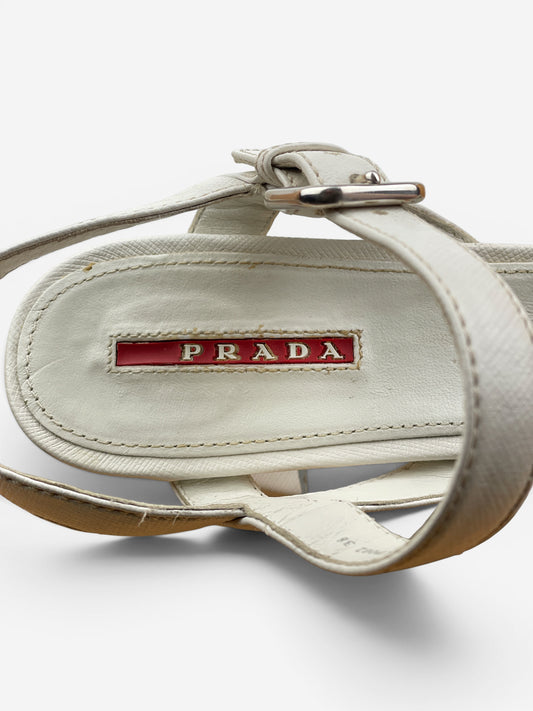Prada 2000s Buckle Strap Sandal Heels – photo 6