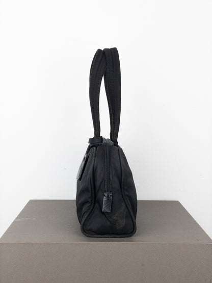 Prada 2000s Tessuto Mini Boston Shoulder Bag