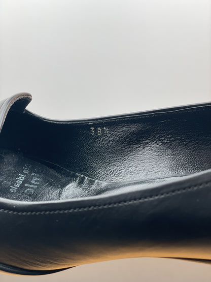 Prada 2000s Buckle Kitten-Heel Pumps
