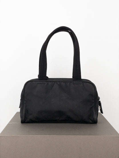 Prada 2000s Tessuto Mini Boston Shoulder Bag