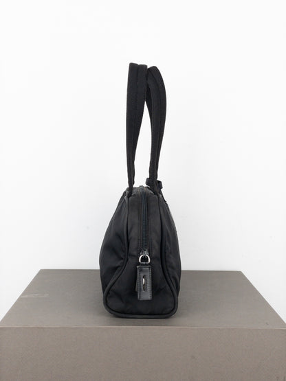 Prada 2000s Tessuto Mini Boston Shoulder Bag