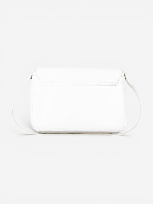 Prada 2000s Metal Ring Leather Shoulder Bag – photo 3