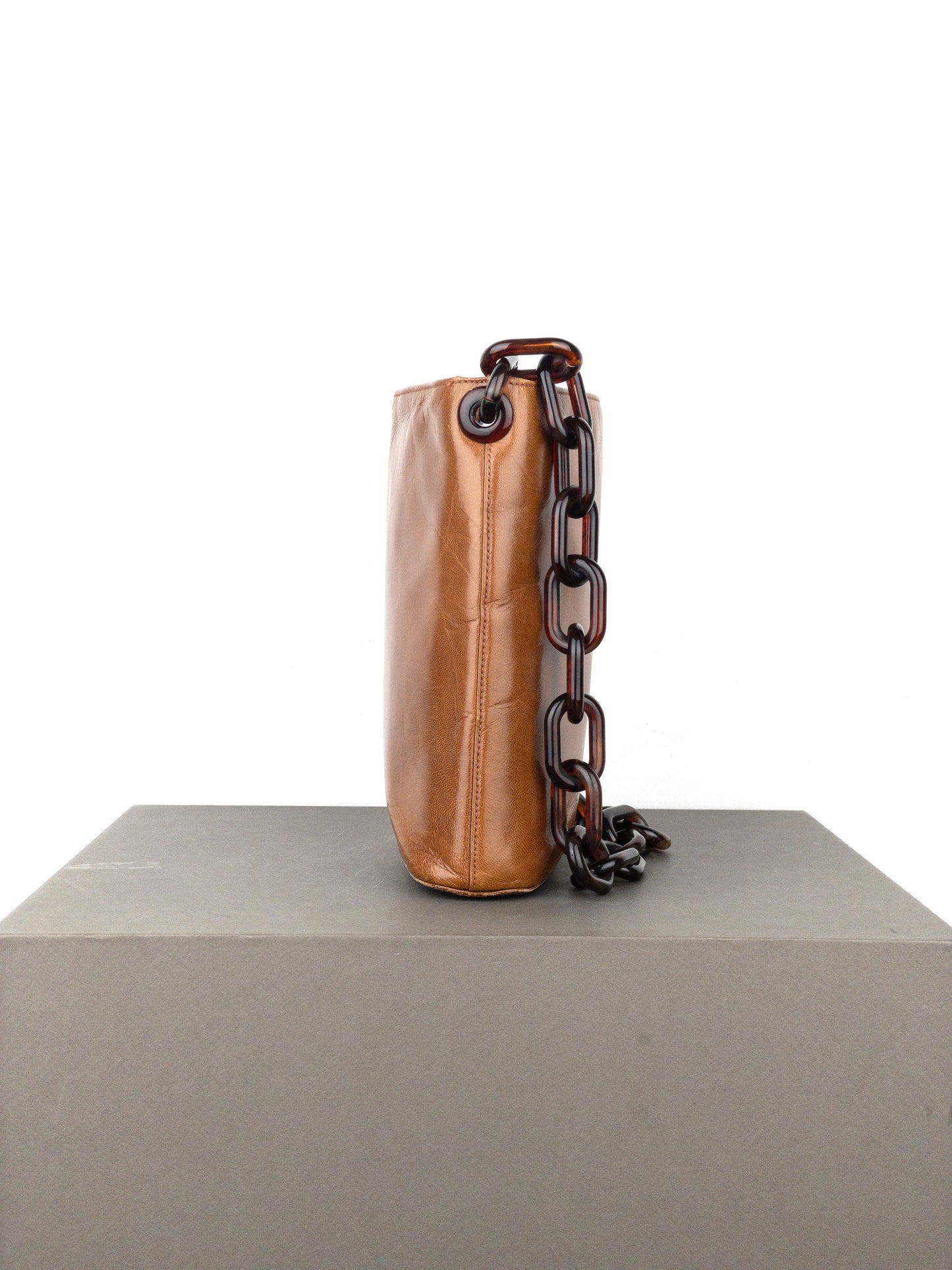 Prada AW96 Chain Leather Shoulder Bag