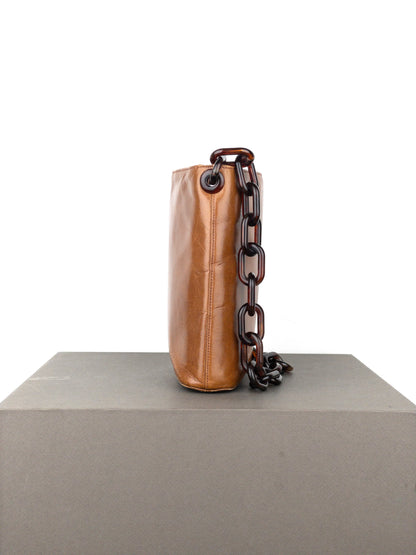 Prada AW96 Chain Leather Shoulder Bag