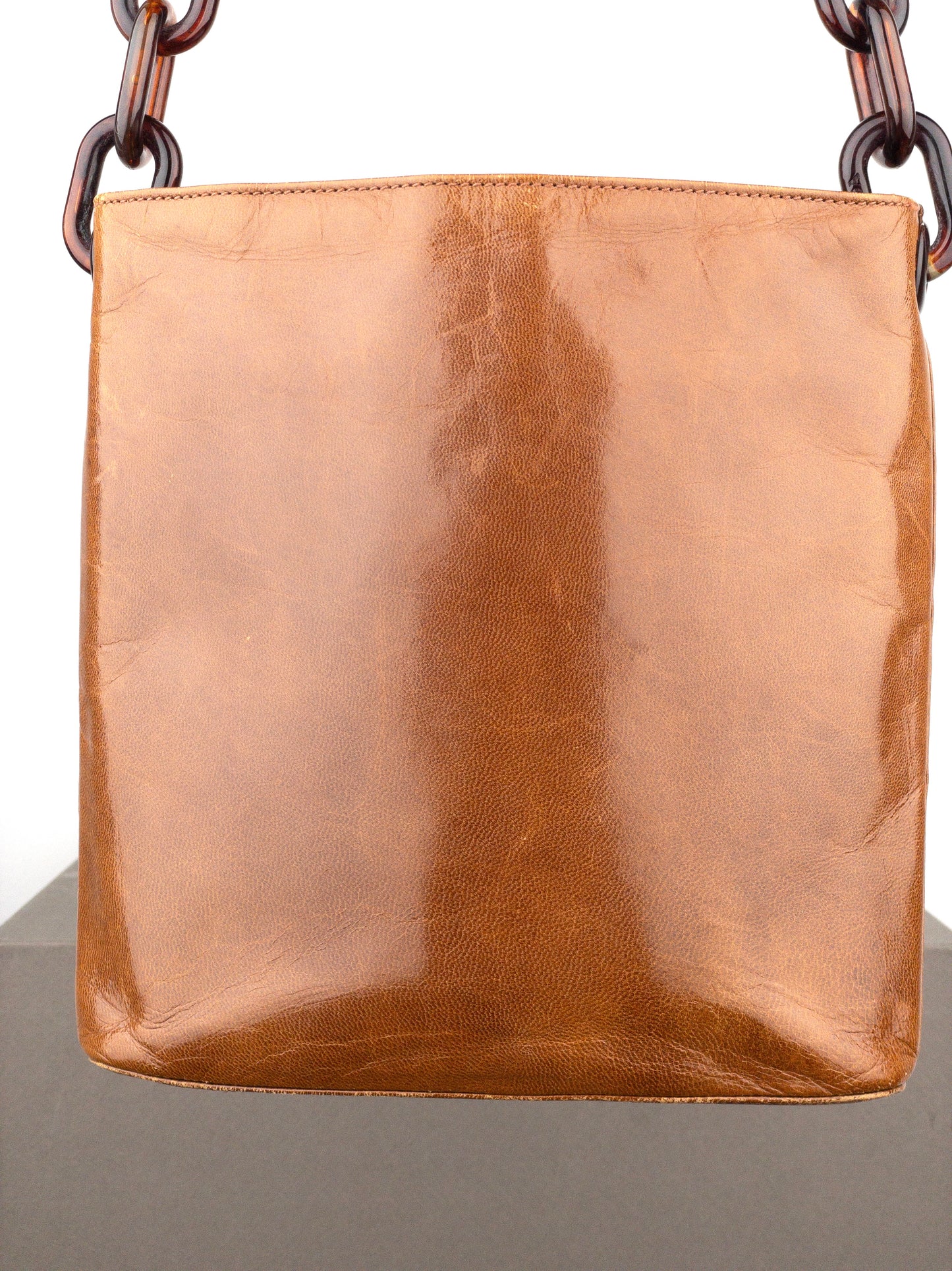 Prada AW96 Chain Leather Shoulder Bag