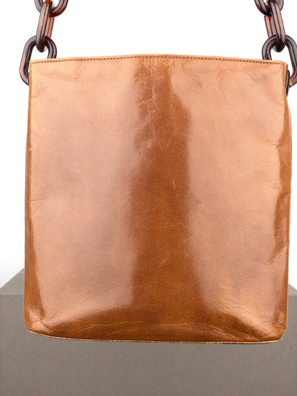 Prada AW96 Chain Leather Shoulder Bag