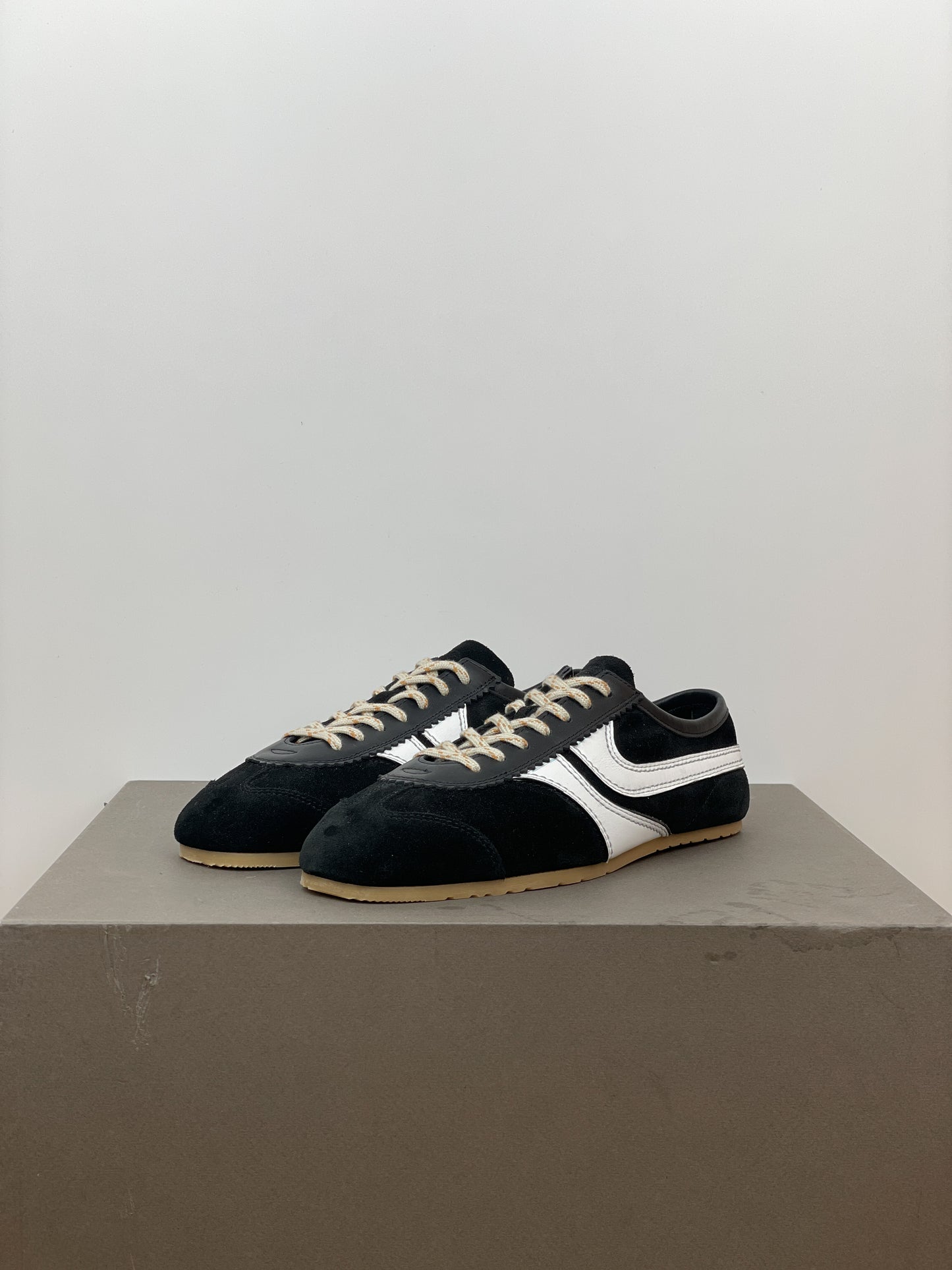 Dries van Noten Suede Marathon Low-Top Sneakers