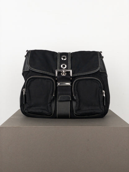 Prada 2000s ‘Moon’ Crossbody Cargo Bag