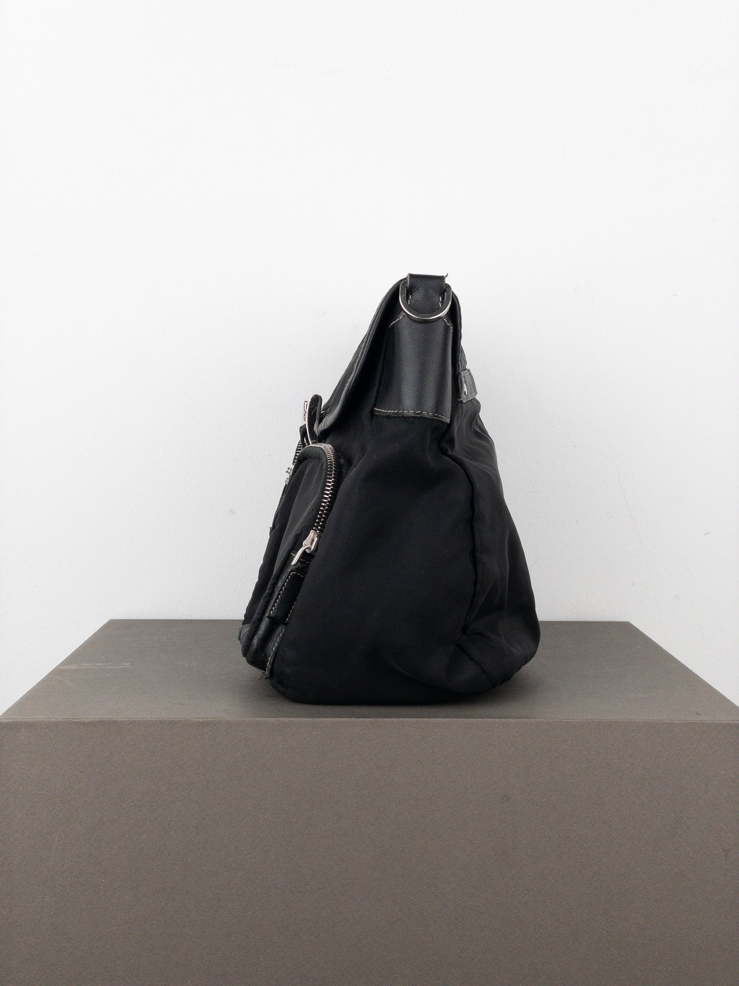 Prada 2000s ‘Moon’ Crossbody Cargo Bag