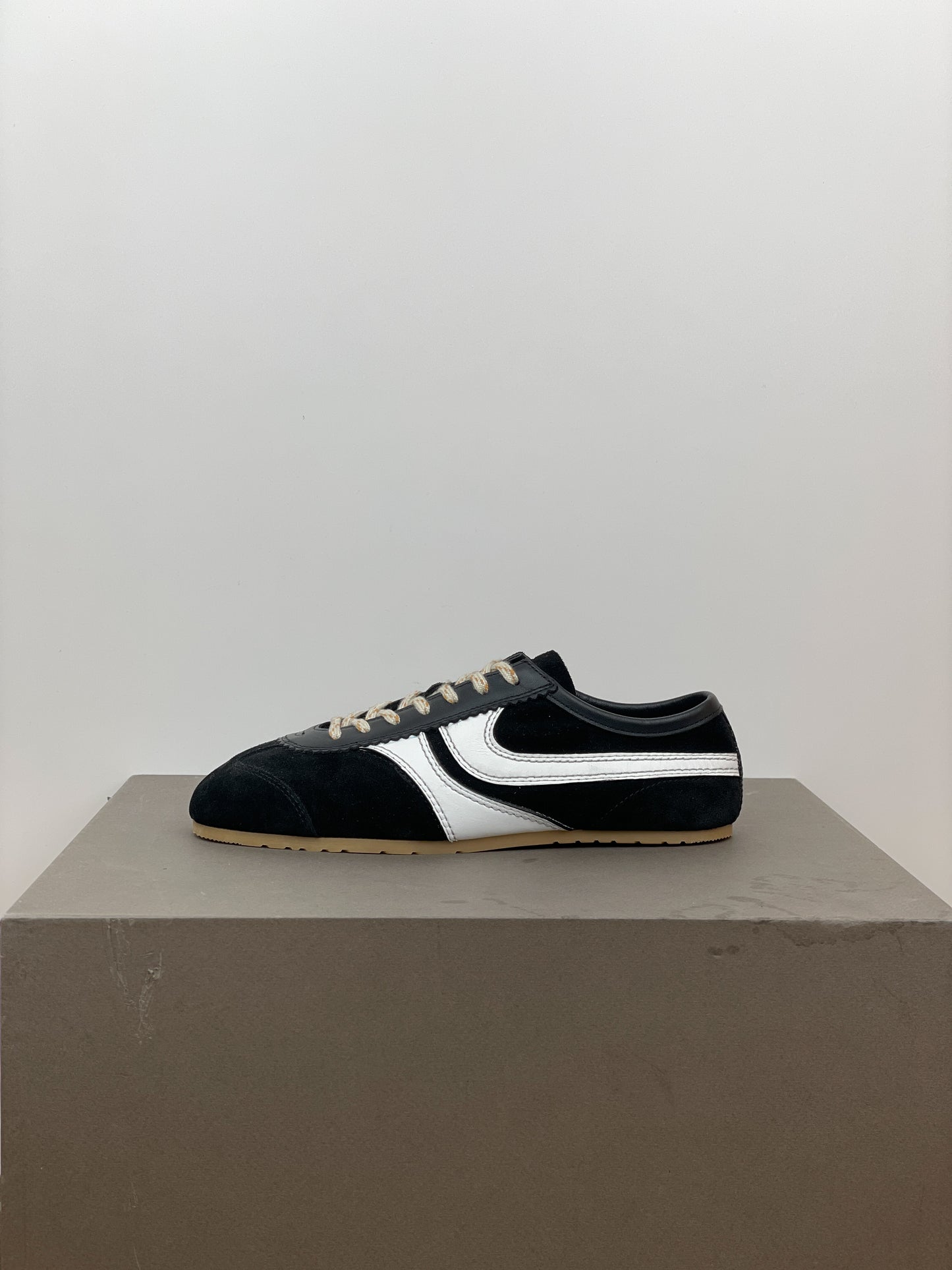 Dries van Noten Suede Marathon Low-Top Sneakers