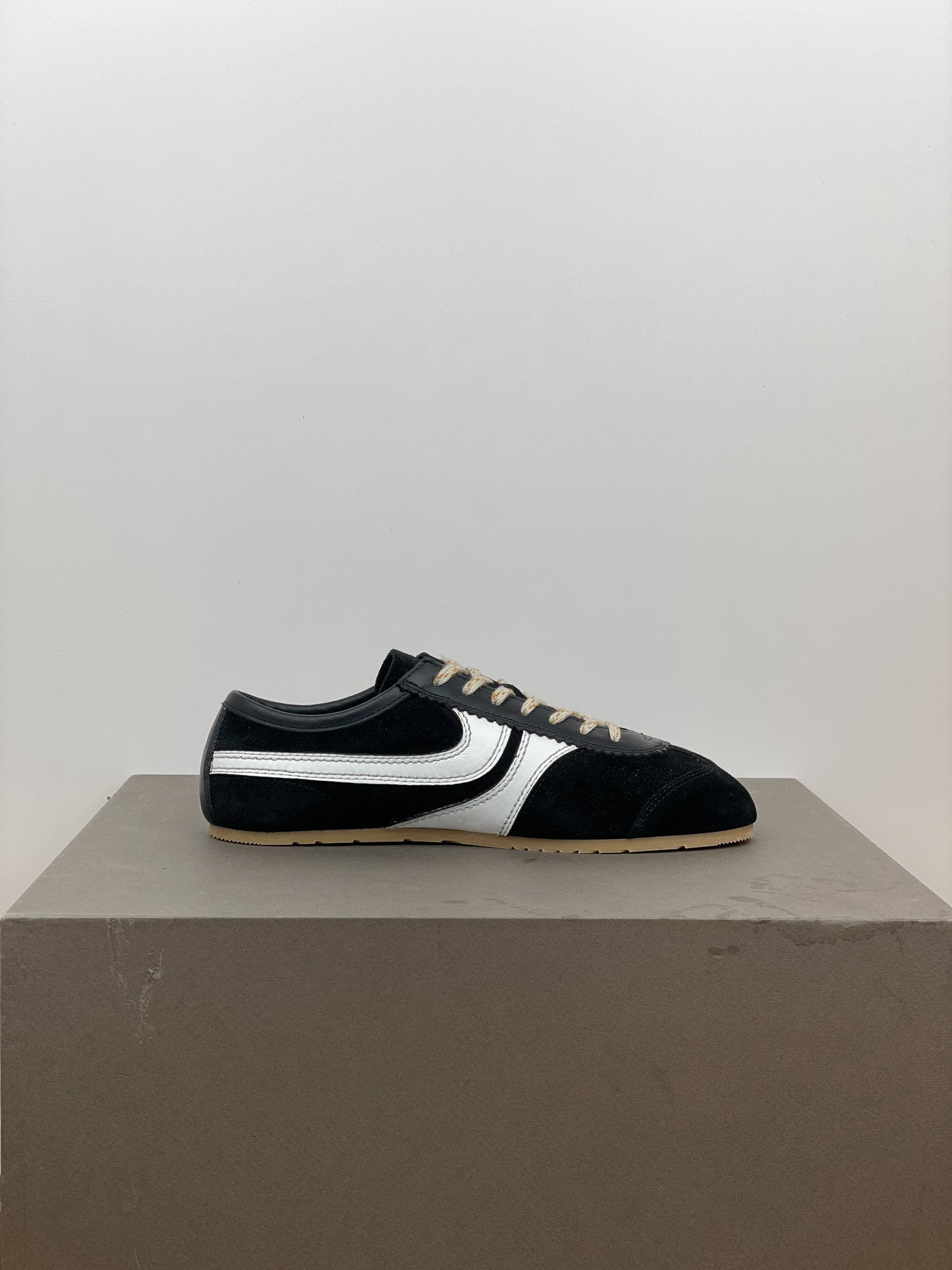 Dries van Noten Suede Marathon Low-Top Sneakers