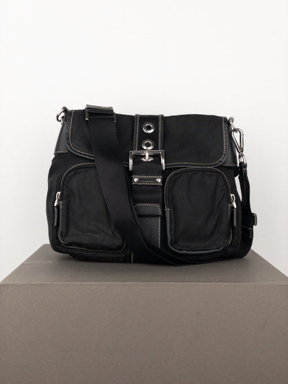 Prada 2000s ‘Moon’ Crossbody Cargo Bag