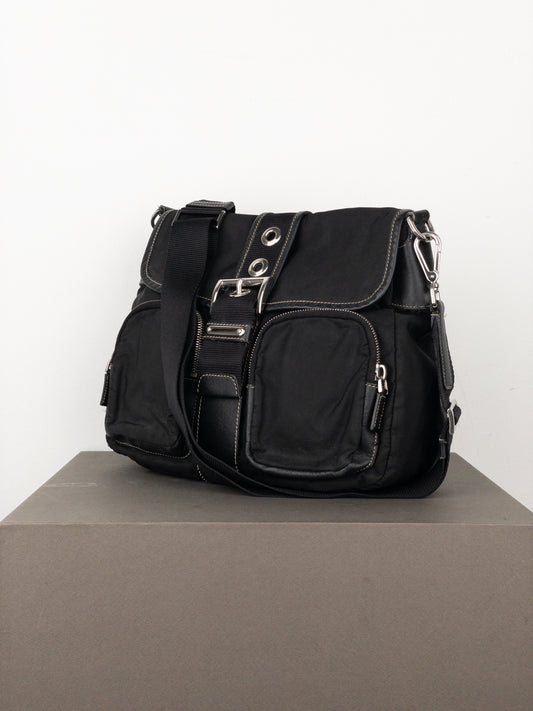 Prada 2000s ‘Moon’ Crossbody Cargo Bag