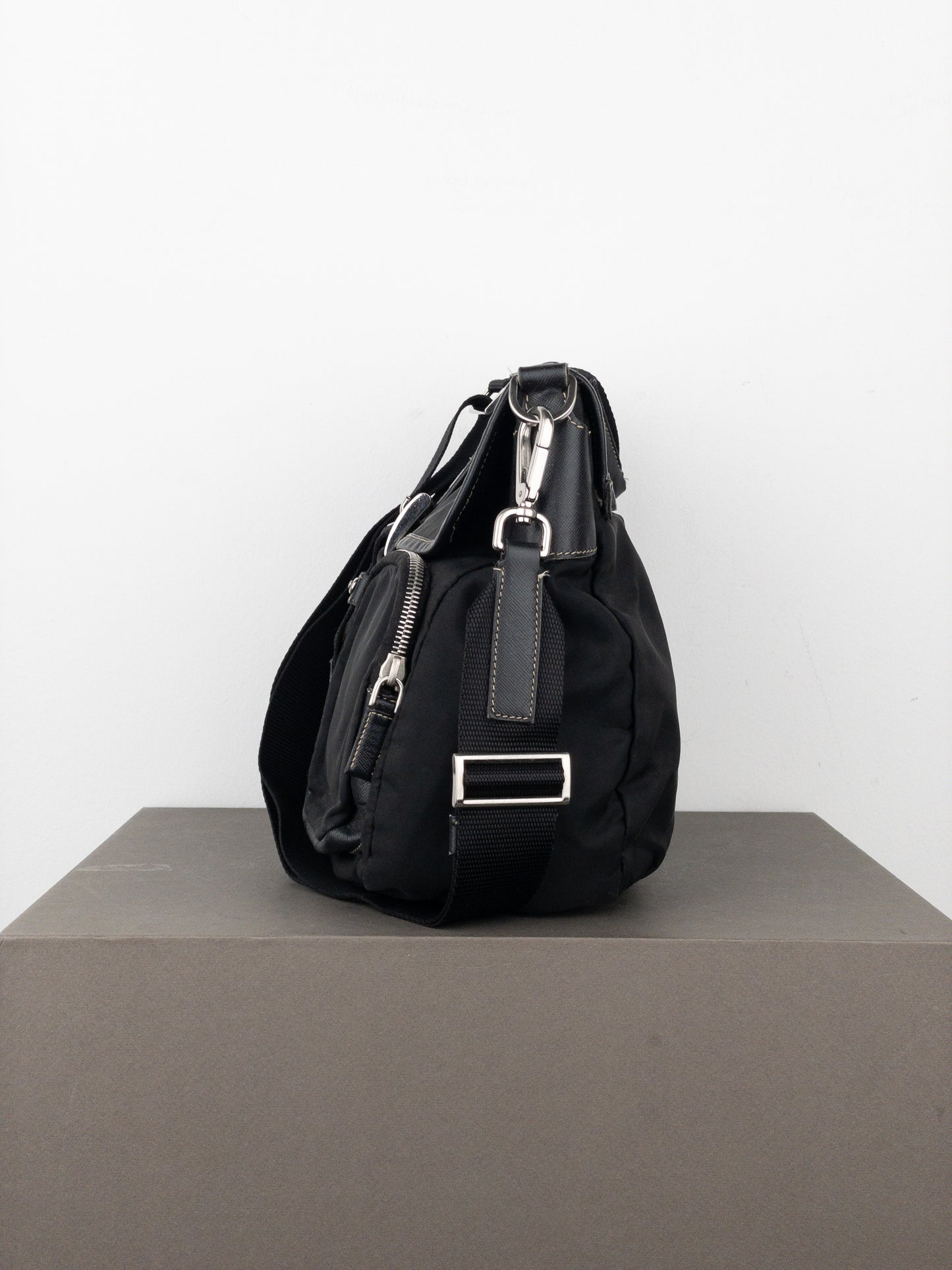 Prada 2000s ‘Moon’ Crossbody Cargo Bag