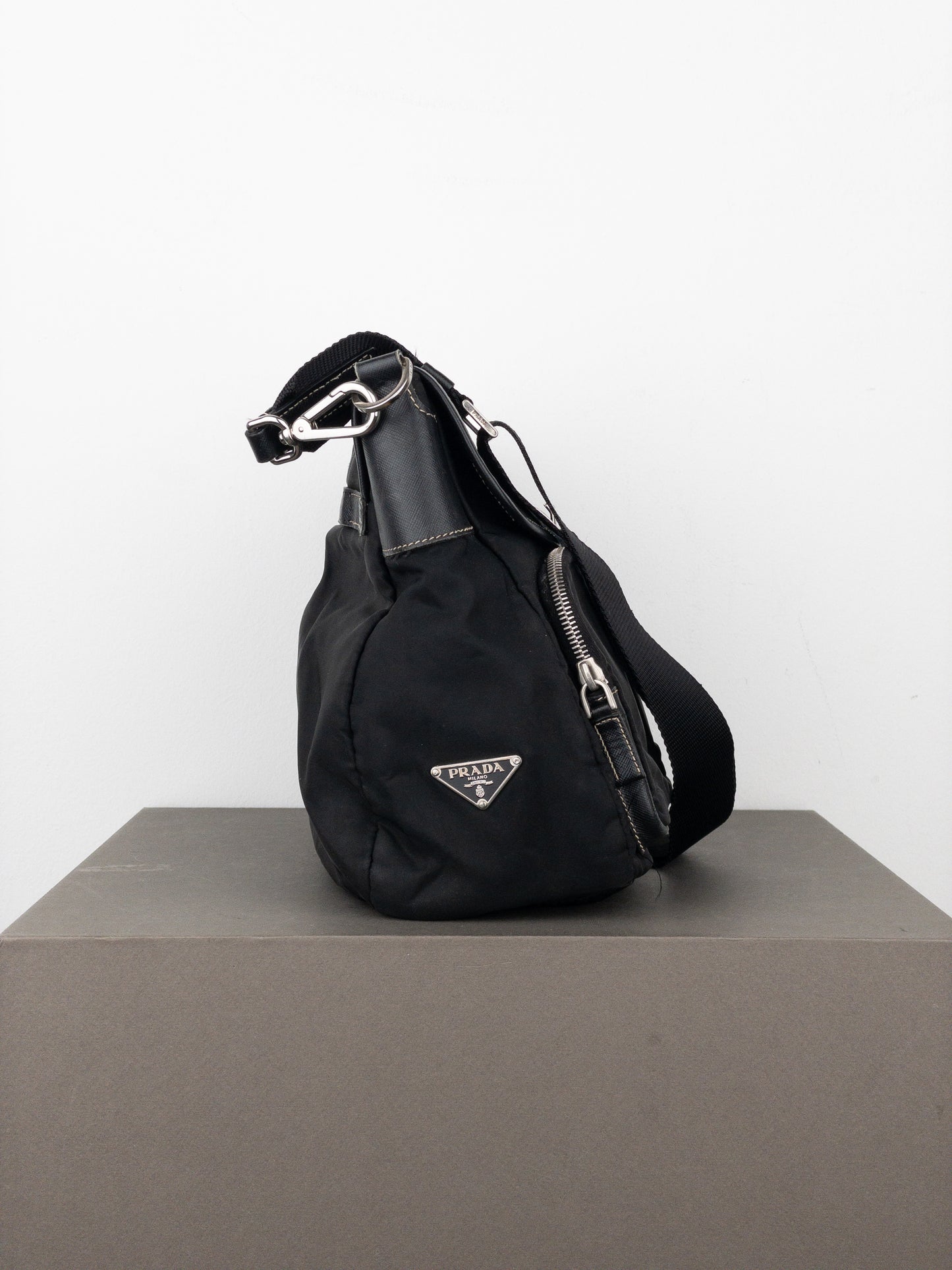 Prada 2000s ‘Moon’ Crossbody Cargo Bag